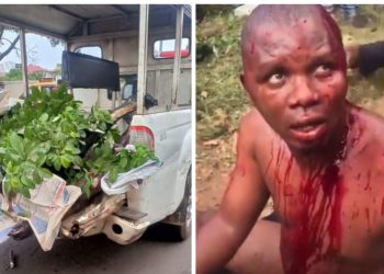 Mob brutalizes, sets two suspected POS robbers ablaze in Enugu 