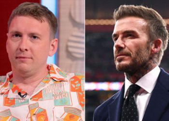 British comedian Joe Lycett shreds £10,000 in protest against David Beckham’s controversial Qatar World Cup deal