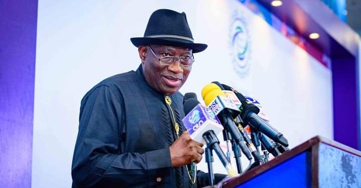 Jonathan denies claim of working with aggrieved PDP governors, says it’s false, misleading 