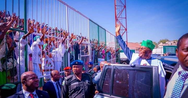 Atiku suffers gaffe, says ‘vote for A… I mean PDP’
