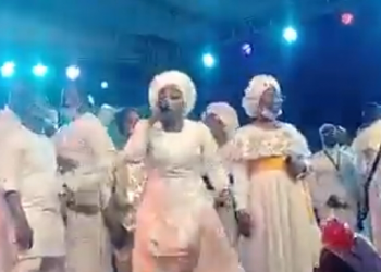 Lagos PDP Deputy Governorship Candidate, Funke Akindele visits Celestial City, Imeko, solicits prayers