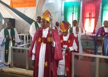 Methodist church enthrones first female bishop, Nkechi Nwosu 