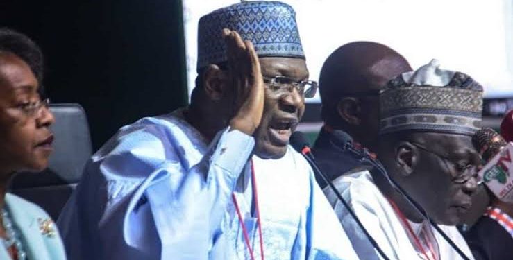 INEC National Commissioner Stripped In Adamawa