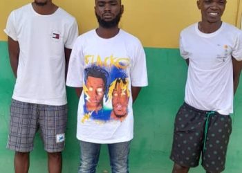 Police nabs Abeokuta phone market robbers