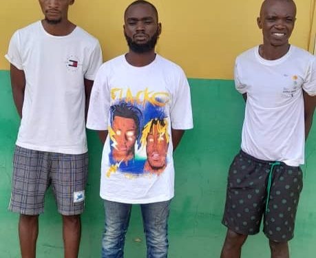 Police nabs Abeokuta phone market robbers