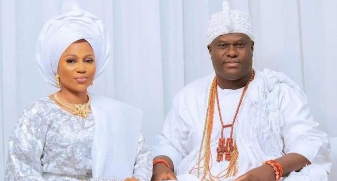 Ooni, new wife Elizabeth hold thanksgiving service at Ile-Ife palace
