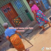 Two grannies accuse each other of being witches during a heated exchange (video)