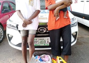 Two arrested for allegedly attempting to sell two months old baby in Lagos