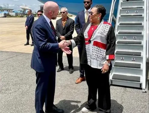 US delegation for Tinubu’s inauguration arrives Nigeria