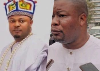 Popular Music Promoter, Ajiki-Olu Visits Ogun Monarch, Aboro of Ibeṣeland, Harps on Promotion of Cultural values