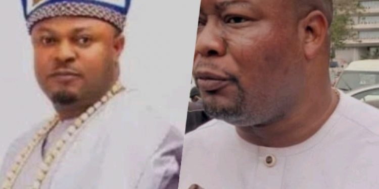 Popular Music Promoter, Ajiki-Olu Visits Ogun Monarch, Aboro of Ibeṣeland, Harps on Promotion of Cultural values