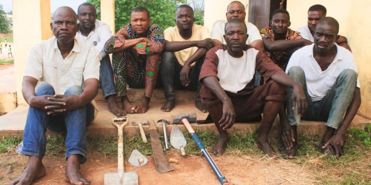 Police nab 9 suspected land grabbers in Ogun 