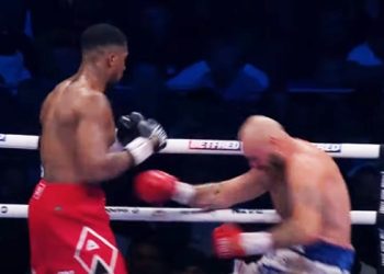 Anthony Joshua Knocks Out Helenius In Heavyweight Bout
