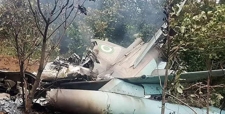 NAF helicopter on mission crashes in Niger State