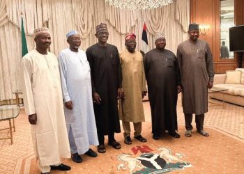 Tinubu meets with governors of states sharing boundaries with Niger Republic