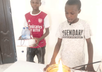 Why We Designed Cooking Stove That Uses Water -14-Year-Old Kano Twins