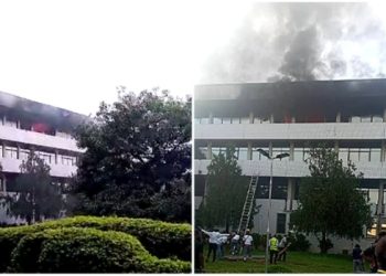 Concerns As Fire Guts Supreme Court