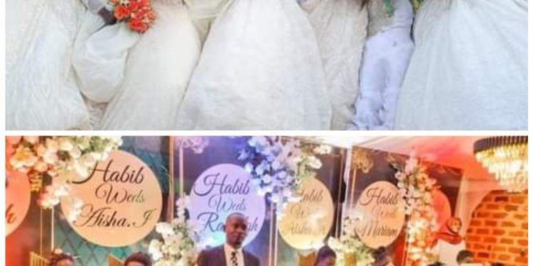 Man marries seven wives same day, Two of the seven wives are biological sisters