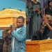 Reactions As Gospel Artiste Arrives Church In Casket (Photos)