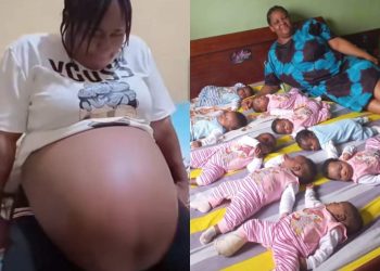 Anambra woman becomes viral sensation after welcoming nonuplets