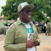 ‘Baba wan enter politics?’ Mixed reactions trail Kenny Ogungbe’s NYSC photo