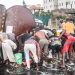 Three Rescued, Residents Scoop Fuel As Tanker Falls On Otedola Bridge