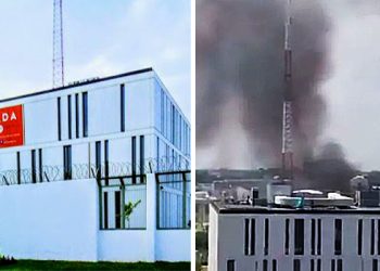 Two generator repairmen killed As Fire Guts Canadian high commission