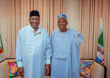 Jonathan visits APC chairman Ganduje