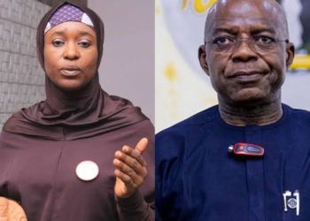 Aisha Yesufu reacts as Governor Otti spends N927m on food, others