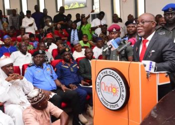 Aiyedatiwa Sworn In As Ondo Governor, says ‘We have onerous task of sustaining Akeredolu’s legacies’