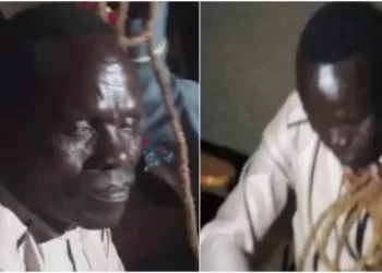 Man arrested for visiting in-laws empty handed