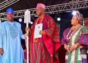 Osinbajo, Makinde, Ooni, Lai Mohammed in Ogbomoso for Oba Ghandi Olaoye’s coronation