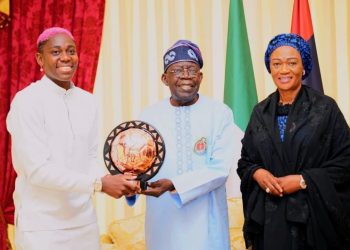 President Tinubu Salutes Excellence Of Nigerian Women As He Hosts Super Falcons Star Asisat Oshoala