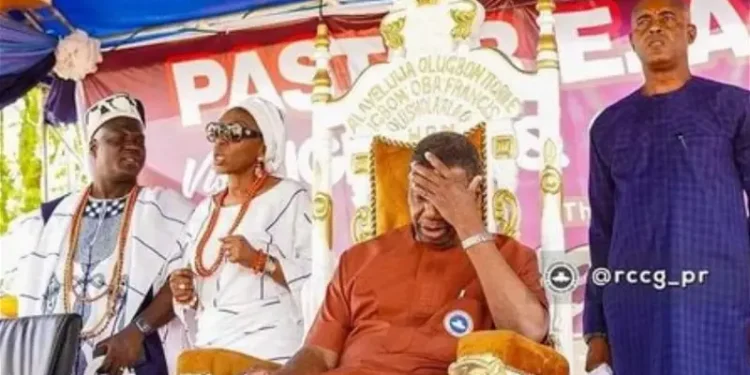 Why Pastor Adeboye sat on Ceremonial Royal chair – Olugbon