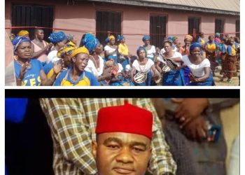 Senator Nwebonyi Commissions 12 lock up shops, three bedroom bungalow apartment for Widowers