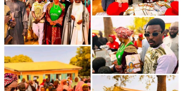 Founder Of Flony Foundation Lauds Girei LG Over Distribution Of School Writing Materials, Clothes Others To Students