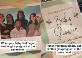 Man goes viral for getting five women pregnant at the same time (video)