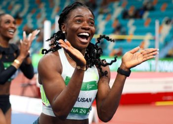 Tobi Amusan breaks 25-year African indoor record in 60m hurdles