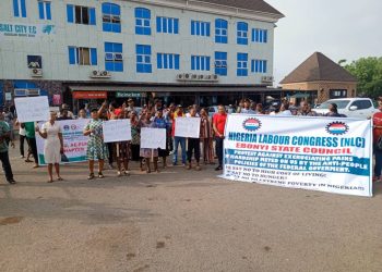 Ebonyi NLC, Others Stage Peaceful Protest Over Hardship In Nigeria