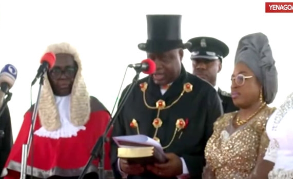 Diri Sworn In As Bayelsa Governor For Second Term