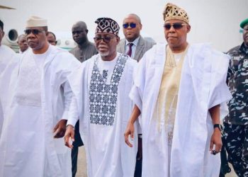 ‘We can’t forget him’ — Shettima, governors attend Akeredolu’s funeral service in Owo