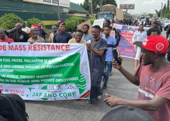 Lagos residents protest cost of living crisis