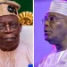 You’ve disgraceful track record of ignoring transparency – Atiku attacks Tinubu