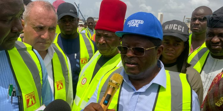 Works Minister, Umahi expresses satisfaction over quality, pace of work on Lagos -calabar coaster highway
