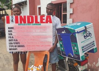 NDLEA apprehends hair stylist and dispatch rider peddling Cannabis-laced chin-chin to students