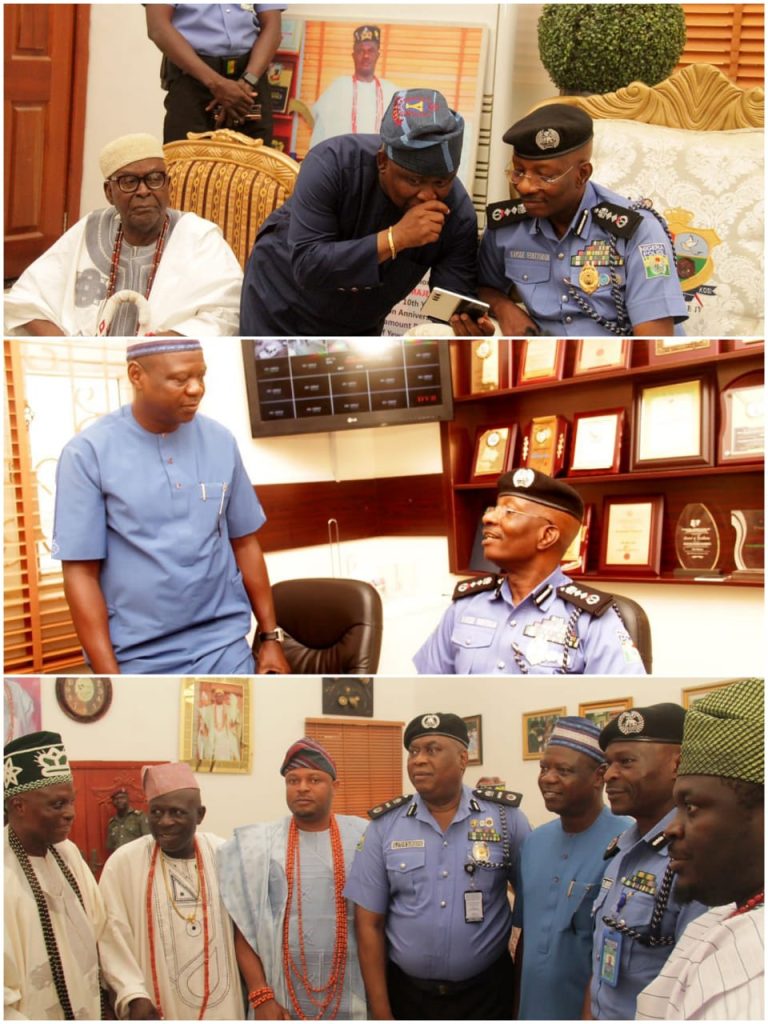 Yewa Stands Still As Traditional Council receives IGP Kayode Egbetokun