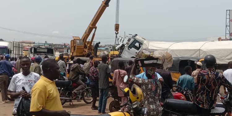 Pedestrian Crushed To Death, Six Injured In Ogun Crash