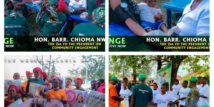 2024 World Malaria Day:Tinubu’s Aide Nweze Collaborates With WHO To Eradicate Malaria In Ohaozara LGA, Ebonyi