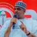 Court restrains PDP from removing Damagum as National Chairman
