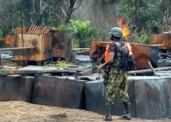 Military uncovers over 50 illegal refineries in Bayelsa forest